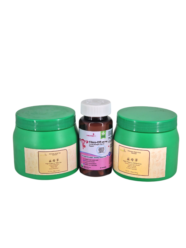 Boost Uterine Health Combo Package with Fibroid-Off, Yimucao & Xixiancao