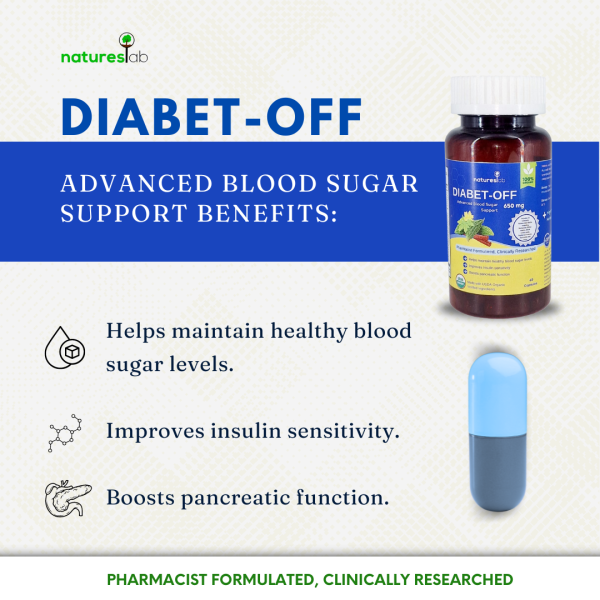 Diabet-Off herbal formula for diabetes control