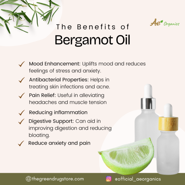 thegreendrugstore - Aeorganics Bergamot Oil