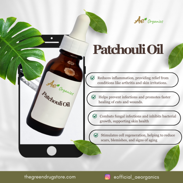 thegreendrugstore - Aeorganics Patchouli Oil